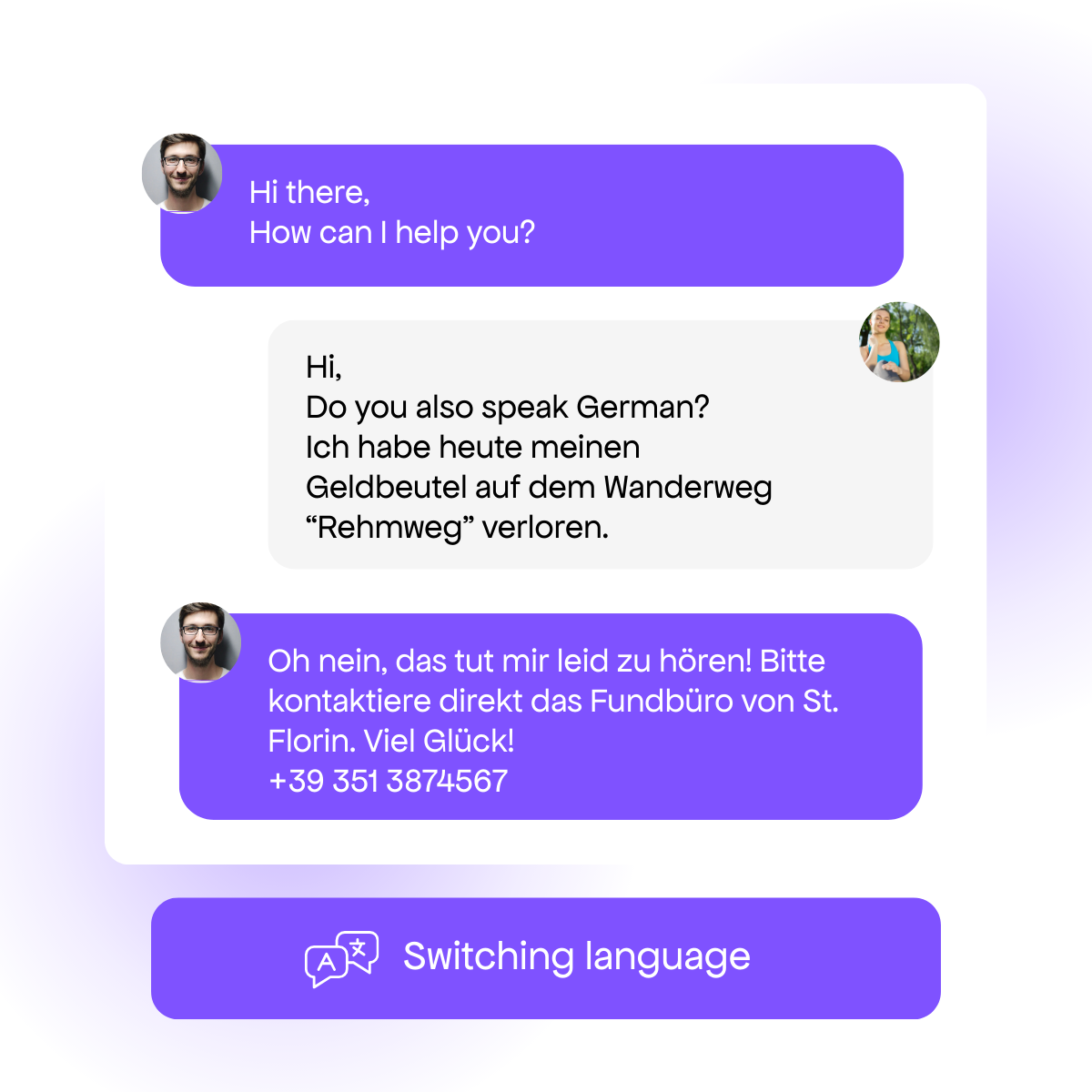 Fluent in over 80 languages